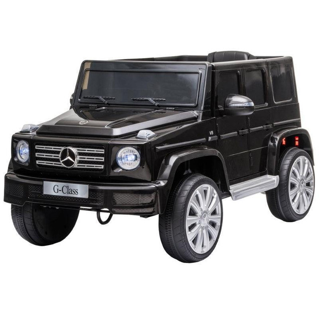 KIDS ELECTRIC RIDE ON COMPATIBLE 12V BATTERY-POWERED MERCEDES BENZ G500 TOY in Toys & Games - Image 3