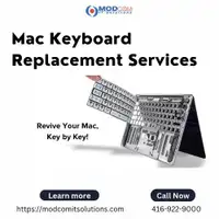 Apple Mac Repair and Services - Macbook Pro, Macbook Air Keyboard Replacement Services