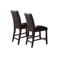 Red Barrel Studio Upholstered Counter Height Chairs, Set Of 2