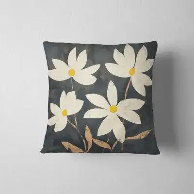 Winston Porter Rehannah Floral Matisse Throw Pillow