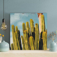 Foundry Select Green Plant 1 - 1 Piece Square Graphic Art Print On Wrapped Canvas