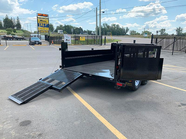 Ultra Low Pro 7 Ton Heavy Duty Dump Trailer in Heavy Equipment Parts & Accessories in Ontario - Image 3
