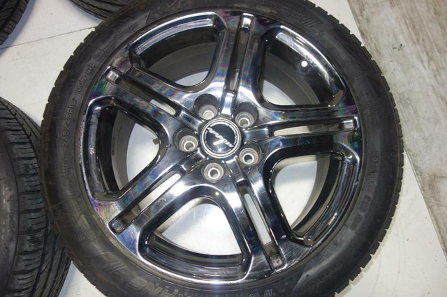JDM Acura RL Legend Modulo Rims Wheels Tires Mags 18x8 +55 5x120 KB1 OEM Japan in Tires & Rims - Image 3