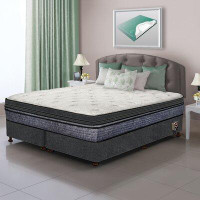 White Noise 28" Waveless Mid Fill Soft-Side Waterbed Mattress