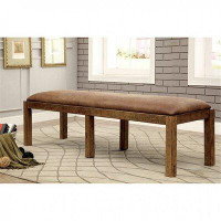 Loon Peak Frary Fabric Dining Bench