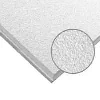 ARMSTRONG 954 White Classic Fine Textured Angled Tegular Ceiling Tile 24 x 24 x 3/4