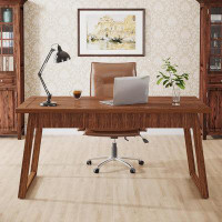 Red Barrel Studio Bryonhall 55.1'' W Rectangle Executive Desk