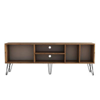 George Oliver Kieralee Modern TV Stand up to 80" TVs Rustic Media Console TV Table