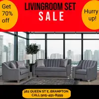 Modern Fabric Sofa Set on Discount !!