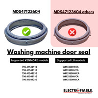MDS47123604 Washing machine door seal