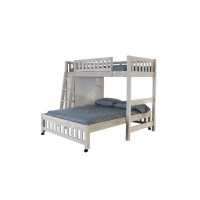 Viv + Rae Beckford Twin Over Full L-Shaped Bunk Bed with Drawers and Shelves