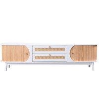 Bay Isle Home™ TV Stand With Storage Cabinets