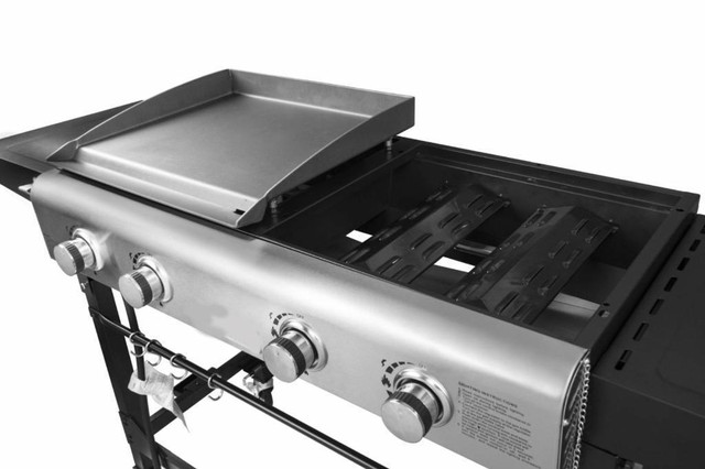 BBQ 4 Burner Gas Propane Grill Griddle Combo  Foldable - brand new - BARBEQUE - FREE SHIPPING in Other Business & Industrial - Image 3