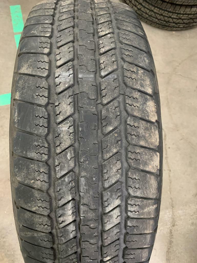 4 pneus d'été P265/65R18 112T Goodyear Wrangler SR-A 40.0% d'usure, mesure 7-7-6-6/32 in Tires & Rims in Québec City