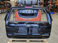 2003, 2004, 2005, 2006, 2007, 2008, 2009 Toyota 4runner Trunk / Tailgate / NO RUST / Black Color without spoiler
