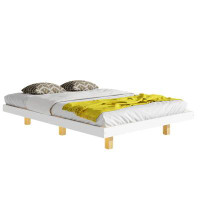 Ebern Designs Solt Solid Wood Platform Bed