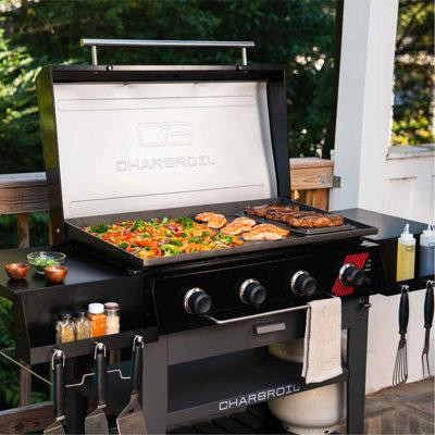 Charbroil Char-Broil Performance Series 36", 4-Burner Deluxe Flat Top Gas Griddle, Matte Black in Other