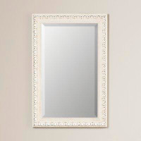 Birch Lane™ Alverstone French Victorian Country Distressed Accent Wall Mirror