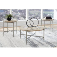 Signature Design by Ashley Varlowe 3 Piece Coffee Table Set
