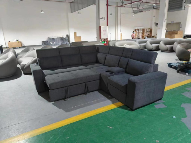Reversible Sectional Sofa Bed on Sale! Huge Sale!! in Couches & Futons in Windsor Region - Image 3