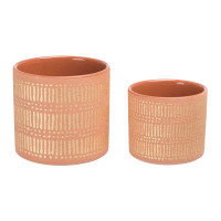 Foundry Select Ashaya 2-Piece Ceramic Pot Planter Set