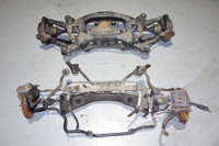 JDM Toyota Altezza SXE10 Lexus IS300 Rear Differential Subframe Cradle Crossmember Sub Frame Lower Control Arms Spindle