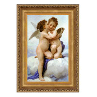Design Toscano " The First Kiss " by William-Adolphe Bouguereau on Canvas