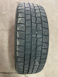 4 pneus dhiver P195/65R15 91T Dunlop Winter Maxx 49.5% dusure, mesure 5-6-5-6/32