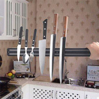 BingoPaw Magnetic Knife Strips 20Inch Kitchen Utensil Holder Multipurpose Wall Rack