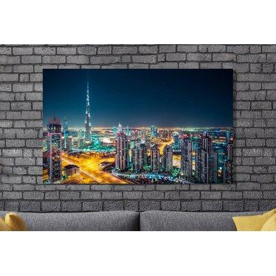 Made in Canada - Picture Perfect International 'Downtown Dubai, UAE' Photographic Print on Wrapped Canvas in Arts & Collectibles