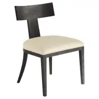 Cyan Design Sedia Linen Low Back Side Chair in Brown