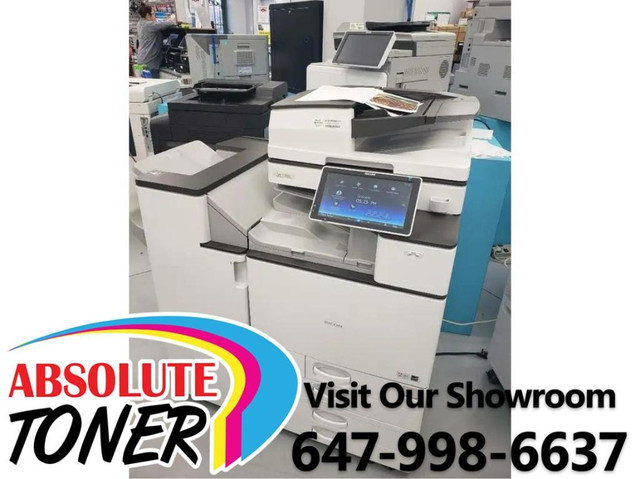 $45/month NEW MODEL Ricoh MP C2004 C2004ex Office LASER Printers Copier Color Photocopiers Scanner Fax WIFI LEASE/BUY A1 in Other Business & Industrial in Ontario - Image 2
