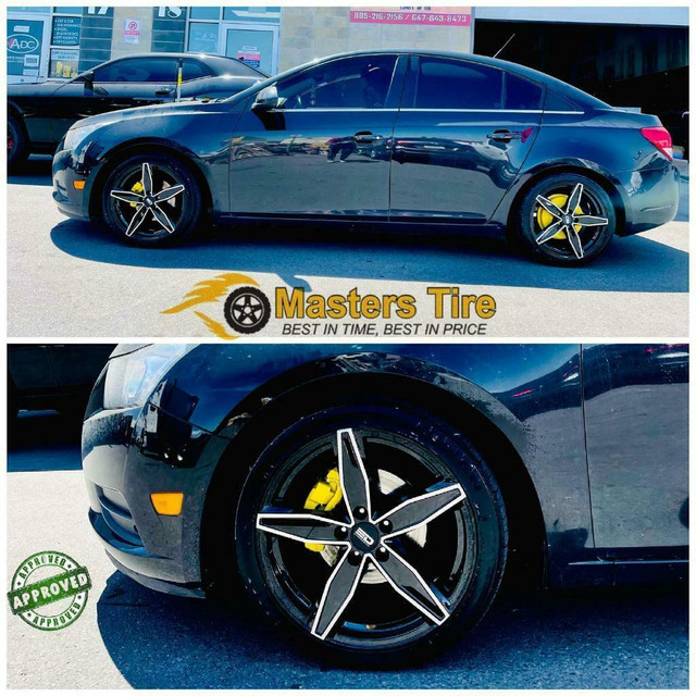 Rims and Tires for All Make and Models at Zero Down  (100% FINANCE APPROVAL) in Tires & Rims in Leamington - Image 4