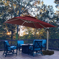 Freeport Park® Etchison 10' Square Cantilever Umbrella