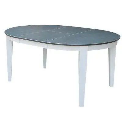 Sedgewick Industries Round to Oval Extendable Dining Table
