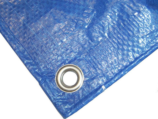 Toolway® 30ft x 50ft Blue Poly Tarp in Fishing, Camping & Outdoors - Image 3