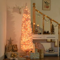 Christmas Tree 17.7" x 17.7" x 70.9" Pink