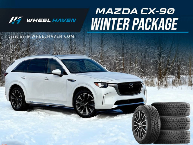 Mazda CX-90 - Winter Tire + Wheel Package 2023 - WHEEL HAVEN in Tires & Rims