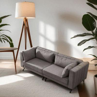 Latitude Run® Costiana 86'' Square Arm Sofa