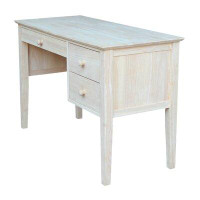August Grove Newville Solid Wood Desk