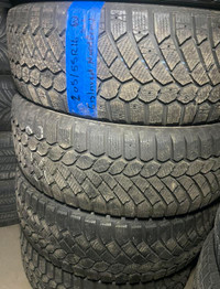 USED SET OF WINTER GISLAVED 205/55R16 80% TREAD WITH INSTALL