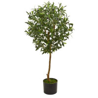 Fleur De Lis Living 36" Artificial Olive Tree in Planter