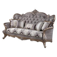 A&J Homes Studio Elozzol Upholstered Sofa Antique Bronze
