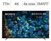 Télévision OLED 77 XR77A80L 4K UHD HDR Google Smart TV Sony BRAVIA