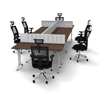 The Twillery Co. Desks work station meeting seminar tables model 85B32AABFC1F4D2B9E480391C1098672 18pc group colour beec