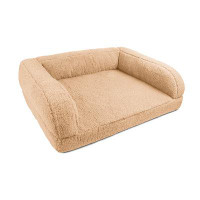 Tucker Murphy Pet™ Tucker Murphy Pet™ Sherpa Couch 3-Sides Bumper Style Dog Bed