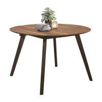 George Oliver Round Dining Table With Drop-Leaf