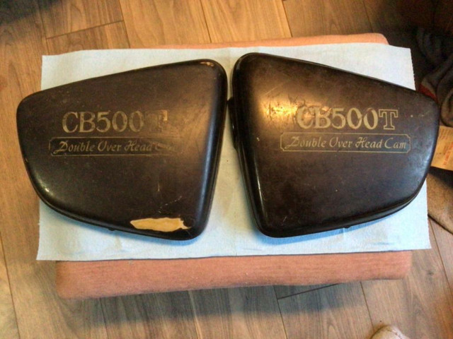 1975 1976 Honda CB500T Left Right Sidecovers Side Cover Panel in Motorcycle Parts & Accessories in Alberta