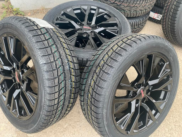 2000-2023 Chevy GMC rims &amp; Nitto SN3 Winter Tires in Tires & Rims - Image 4