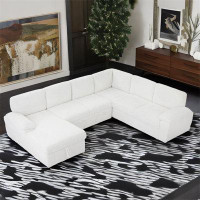 Latitude Run® Oversized Modular Storage Sectional Sofa Couch ,free Combination L/u Shaped Corduroy Upholstered Deep Seat
